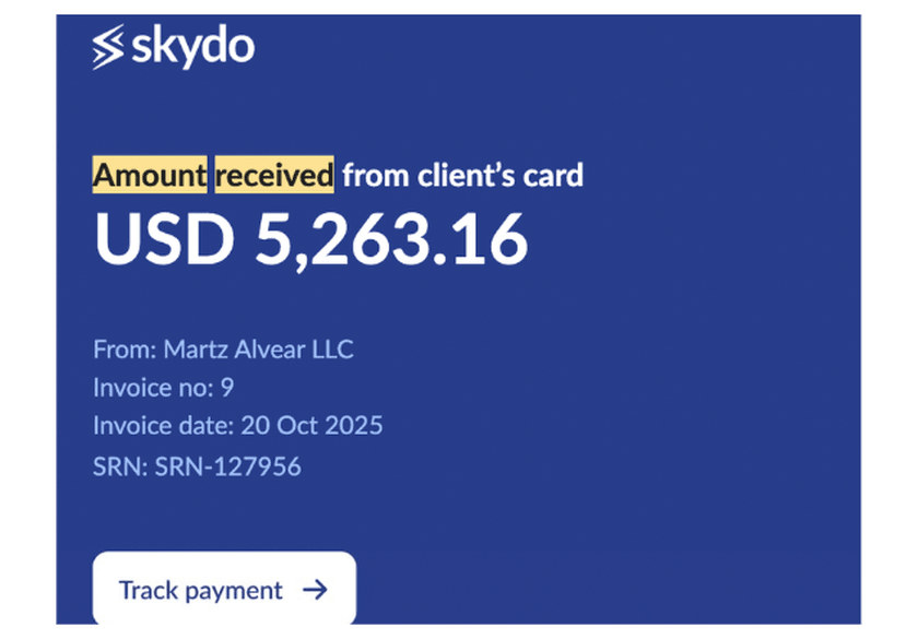 Payment proof 8